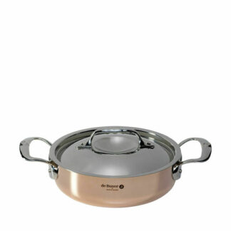 De Buyer Prima Matera Ανοξείδωτη Ρηχή Κατσαρόλα 3.1lt / 24cm Κωδικός: 6241.24
