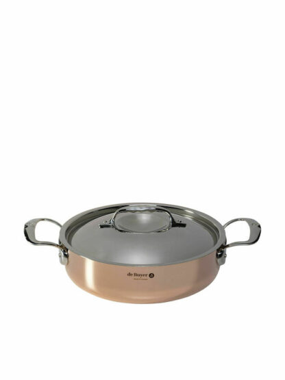 De Buyer Prima Matera Ανοξείδωτη Ρηχή Κατσαρόλα 3.1lt / 24cm Κωδικός: 6241.24