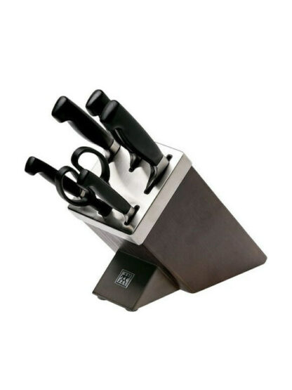 Zwilling J.A. Henckels Four Star Σετ Μαχαίρια με Βάση από Ανοξείδωτο Ατσάλι 6τμχ Κωδικός: 35145-000
