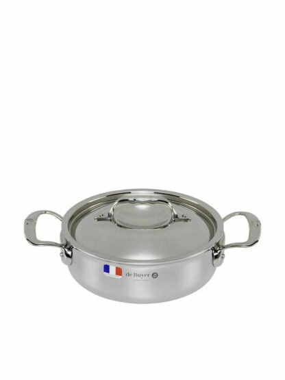 De Buyer Affinity Saucepot low with lid 20 cm