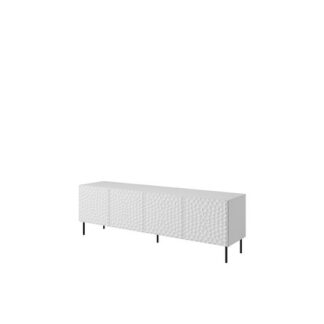 Ξύλινο Έπιπλο Τηλεόρασης Hole Λευκό Μ190xΠ40.5xΥ59.5cm Κωδικός: 60-19689