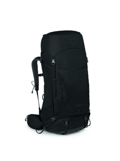 Osprey Kestrel Ορειβατικό Σακίδιο 58lt Αδιάβροχο Μαύρο L/XL