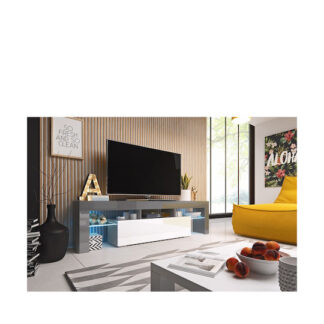 Cama TV stand SOHO 180 grey/grey gloss