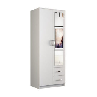 Topeshop SS-90 SON LUS KPL bedroom wardrobe/closet 5 shelves 2 door(s) Oak