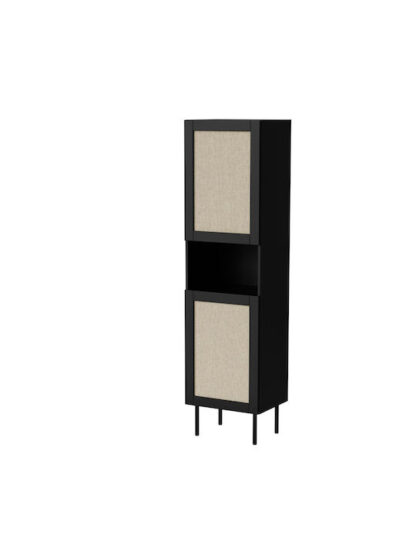 Στήλη Κουζίνας Black 50x39.5x190εκ.