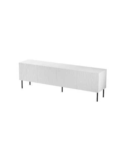 Έπιπλο Τηλεόρασης Ξύλινο Λευκό Μ190xΠ40.5xΥ59.5cm Κωδικός: RTV190BI