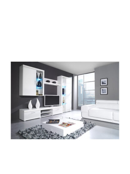 Cama hanging display cabinet SAMBA white/white gloss
