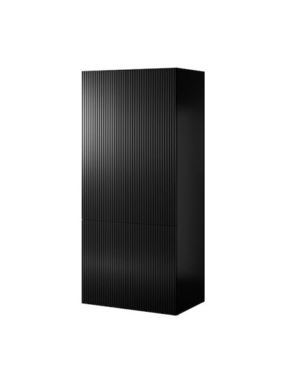 Ντουλάπα Ρούχων Black Matt 90x55.5x198.5cm