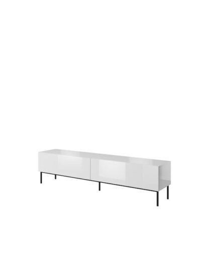Έπιπλο Τηλεόρασης Μεταλλικό Rtv Slide Gloss White Μ200xΠ40xΥ50cm Κωδικός: STVCMMZPM0233