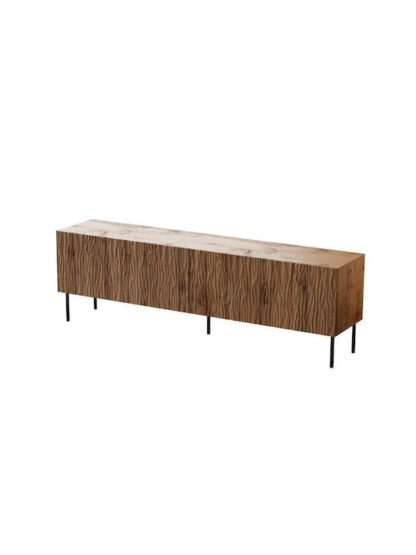 Έπιπλο Τηλεόρασης Ξύλινο Μαύρο Μ190xΠ40.5xΥ59.5cm Κωδικός: RTV190WO