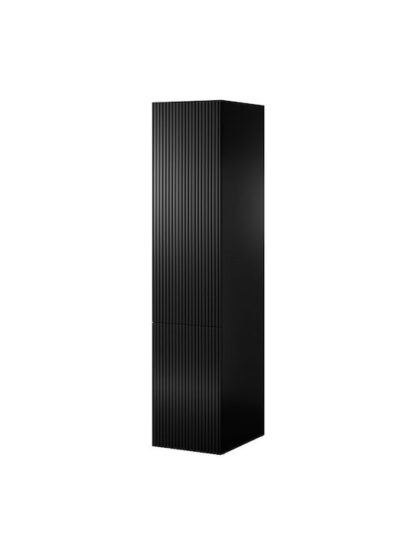 Ντουλάπα Ρούχων με Καθρέπτη Black Matt 45x55.5x198.5cm Κωδικός: SZFCMMOTW0010