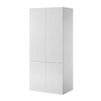 Ντουλάπα Ρούχων με Καθρέπτη White Matt 90x55.5x198.5cm Κωδικός: SZFCMMOTW0007