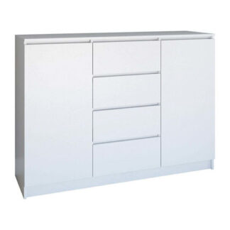 Συρταριέρα Κρεβατοκάμαρας 2d4s White 120x40x97εκ. Κωδικός: 2D4S BIEL KPL