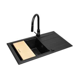 PYRAMIS CAMEA (79x50) 1B 1D L granite sink 070168401 volcano
