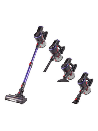 Primo PRVC-40483 Apollo Επαναφορτιζόμενη Σκούπα 2 σε 1 Stick & Χειρός 25.9V Μωβ