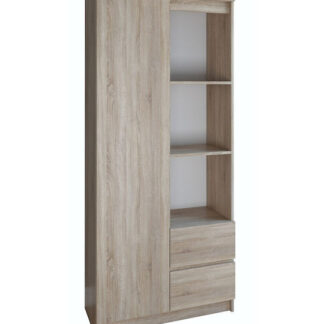 Βιβλιοθήκη Bily ΒILY ART Oak 80x35x180εκ. Κωδικός: RS-80
