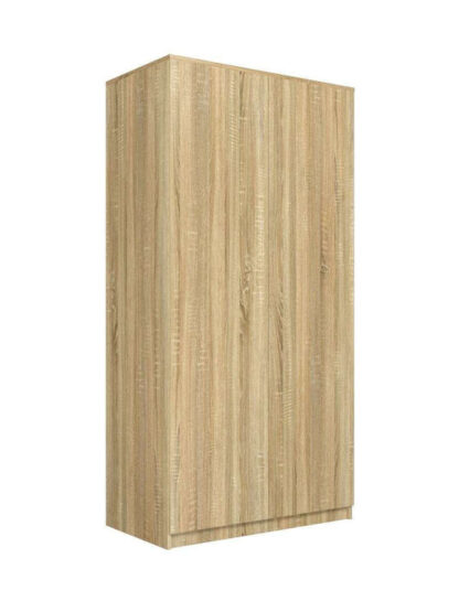 Δίφυλλη Ντουλάπα Ρούχων Sonoma Oak 90x50x180cm
