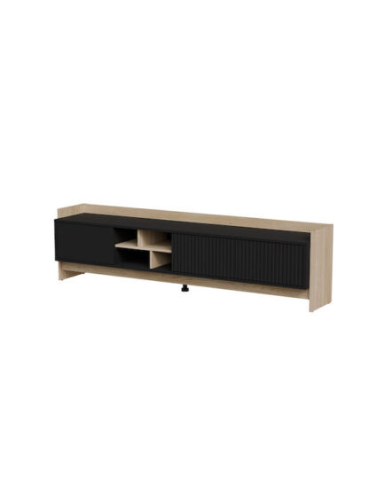 Μπουφές Ξύλινος Oak/black 190x38x50cm