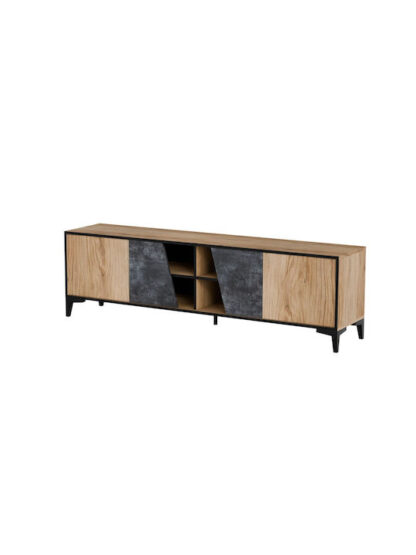 Έπιπλο Τηλεόρασης Ξύλινο Καφέ Μ180xΠ38xΥ53cm Κωδικός: 201300