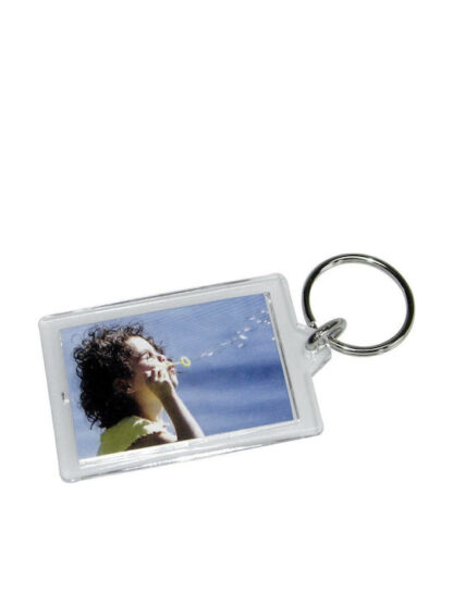 100x1 Walther Key Ring acrylic 3,5x4,5 in Display   MR192