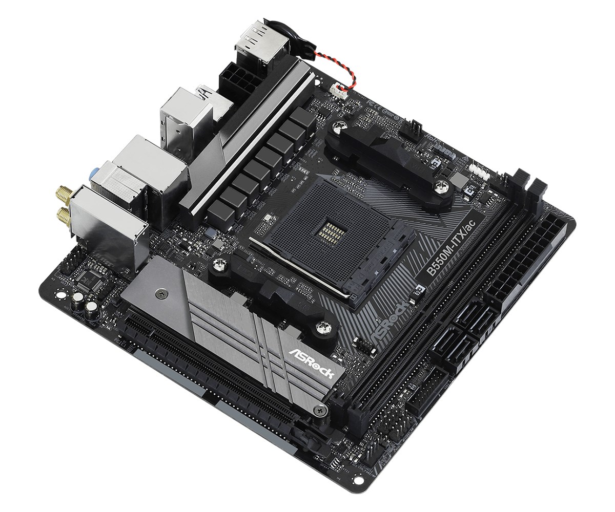 Asrock B550M-ITX/ac Socket AM4 mini ITX AMD B550 Asrock B550M-ITX/ac Socket AM4 mini ITX AMD B550