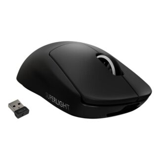 Logitech Pro X Superlight Ασύρματο Gaming Ποντίκι 25400 DPI Μαύρο
