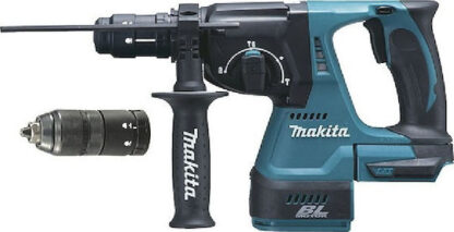 Makita Κρουστικό Σκαπτικό Πιστολέτο Μπαταρίας Brushless 18V Solo με Υποδοχή SDS Plus / Ταχείας Κωδικός: DHR243Z