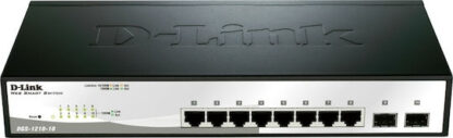 D-Link DGS-1210-10 Managed L2 Switch με 8 Θύρες Gigabit (1Gbps) Ethernet και 2 SFP Θύρες