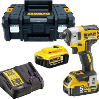 Dewalt Σετ Δισκοπρίονο & Δραπανοκατσάβιδο & Παλμικό Κατσαβίδι & Σέγα & Φακός 18V με 3 Μπαταρίες 5Ah και Θήκη Κωδικός: DCK685P3T