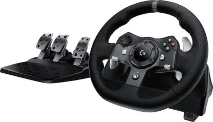 Logitech G920 Driving Force Τιμονιέρα με Πετάλια για XBOX One / PC με 900° Περιστροφής