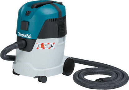 Makita Σκούπα Υγρών / Στερεών 1000W με Πλαστικό Κάδο 23lt Κωδικός: VC2512L