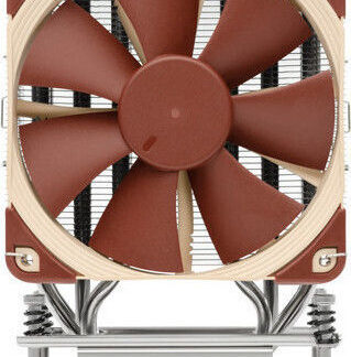 Noctua NH-U9 TR4-SP3 Ψύκτρα Επεξεργαστή Διπλού Ανεμιστήρα για Socket TR4/SP3 Καφέ