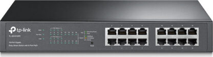 TP-LINK TL-SG1016PE v1 Unmanaged L2 PoE+ Switch με 16 Θύρες Gigabit (1Gbps) Ethernet