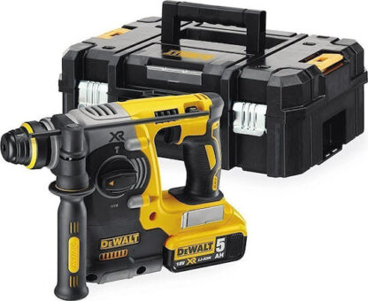 Dewalt Κρουστικό Σκαπτικό Πιστολέτο Μπαταρίας Brushless 18V 2x5Ah με Υποδοχή SDS Plus Κωδικός: DCH273P2T