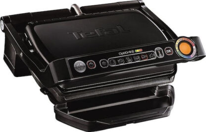 Tefal GC 7148 Επιτραπέζια Ηλεκτρική Ψησταριά Αλουμινίου 2000W Ανοξείδωτη με Καπάκι και Ρυθμιζόμενο Θερμοστάστη 36.5x36.5εκ. Κωδικός: GC7148