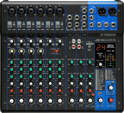 Yamaha MG12XUK - 12-channel mixing console
