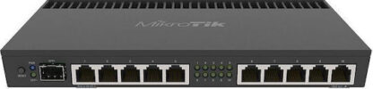 MikroTik RB4011iGS+RM Router Wi‑Fi 4 με 10 Θύρες Gigabit Ethernet