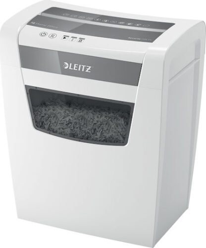 Leitz Καταστροφέας Εγγράφων IQ Home Office P4 Cross Cut 10 Φύλλων με Κάδο 23lt Κωδικός: 80090000