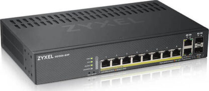 Zyxel GS1920-8HPV2 Managed Gigabit Ethernet (10/100/1000) Power over Ethernet (PoE) Black