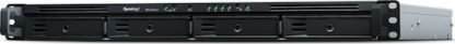 Synology RackStation RS1619XS+ NAS/storage server Rack (1U) Intel® Xeon® D D-1527 8 GB DDR4 DiskStation Manager Black
