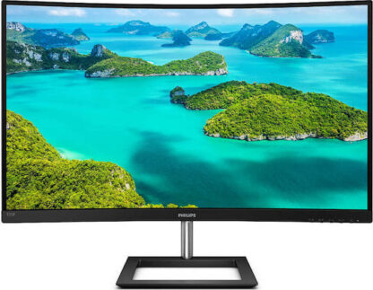 Philips E Line 325E1C VA Curved Monitor 31.5" QHD 2560x1440 με Χρόνο Απόκρισης 4ms GTG