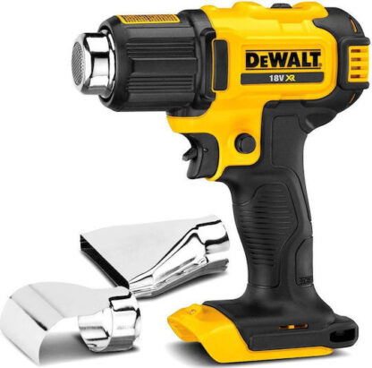 Dewalt Πιστόλι Θερμού Αέρα 18V Solo με Ρύθμιση Θερμοκρασίας εως και 530°C Κωδικός: DCE530N
