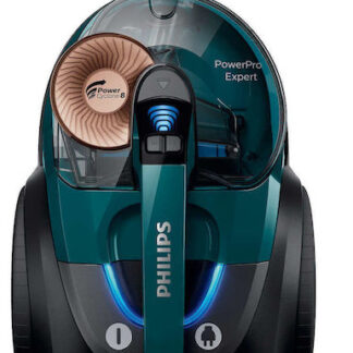 Miele Blizzard CX1 Parquet PowerLine Ηλεκτρική Σκούπα 890W με Κάδο 2lt Technic Azure