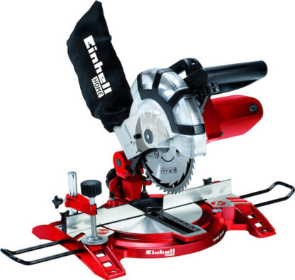 Einhell TC-MS 2112 Φαλτσοπρίονο Ρεύματος με Ισχύ 1400W, Δίσκο Κοπής Διαμέτρου 210mm & Ταχύτητα Κοπής 5000rpm