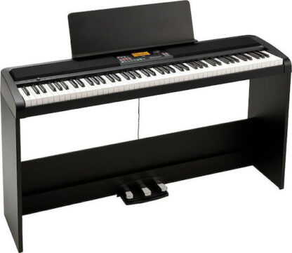Korg Ηλεκτρικό Stage Πιάνο XE20SP με 88 Βαρυκεντρισμένα Πλήκτρα Ενσωματωμένα Ηχεία και Σύνδεση με Ακουστικά και Υπολογιστή Black