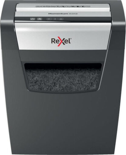 Rexel Καταστροφέας Εγγράφων Momentum X410 P4 Cross Cut 10 Φύλλων με Κάδο 23lt Κωδικός: 2104571