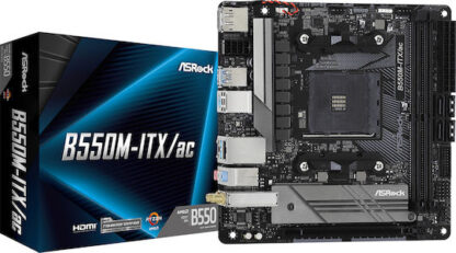 Asrock B550M-ITX/ac Socket AM4 mini ITX AMD  B550
