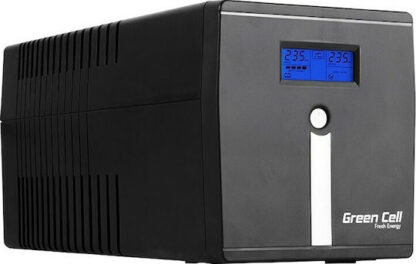 Green Cell UPS08 uninterruptible power supply (UPS) Line-Interactive 1000 VA 700 W 4 AC outlet(s)