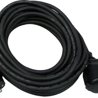 REV extension IP44 50m black