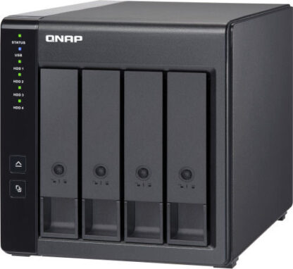 QNap Θήκη για 4 Σκληρούς Δίσκους 3.5" SATA III με σύνδεση USB 3.1 Κωδικός: TR-004